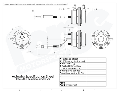 Custom Wastegate Actuator