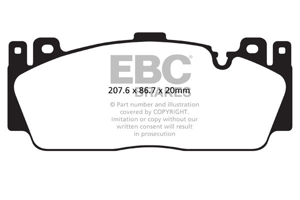 EBC BlueStuff Front Brake Pads BMW M2 2NH CALIPER DP52148NDX