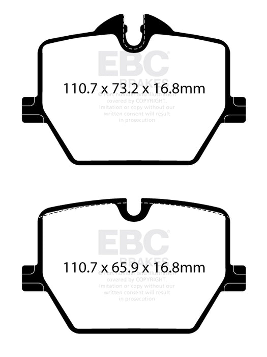 EBC Redstuff Rear Brake Pads BMW G M240i M340i M440i M SPORT & M PERFORMANCE CALIPER DP32415C