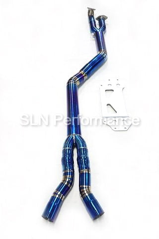 SLN Single Mid Pipe with Under-Brace - S58 M3 G80 M4 G82 X3m X4m Lci