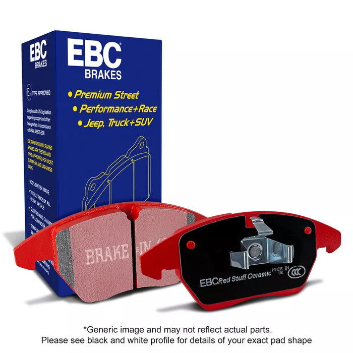 EBC Redstuff Front Brake Pads BMW G M240i M340i M440i M PERFORMANCE CALIPER DP32304C