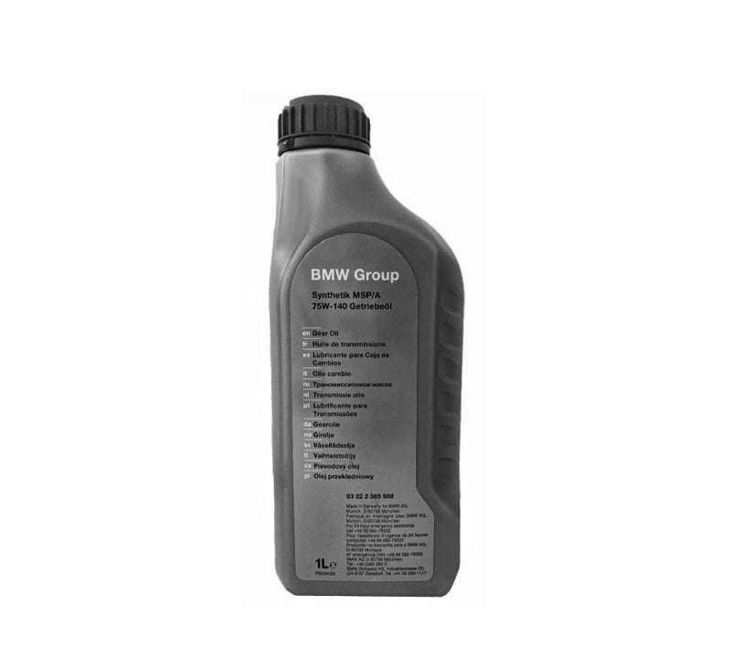 Genuine BMW MSP LSD 75w140 Differential Gear Oil 83222365988 