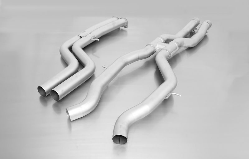 REMUS BMW M3/M4 RACING NON RESONATED X PIPE MID SECTION (F80/F82/F83)